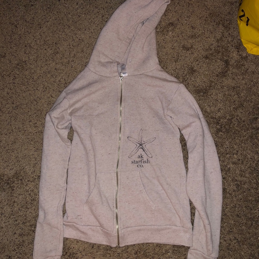 Zip up sweatshirt